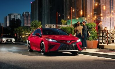2019 Toyota Camry sunroof and moonroof options at Tustin car dealerships