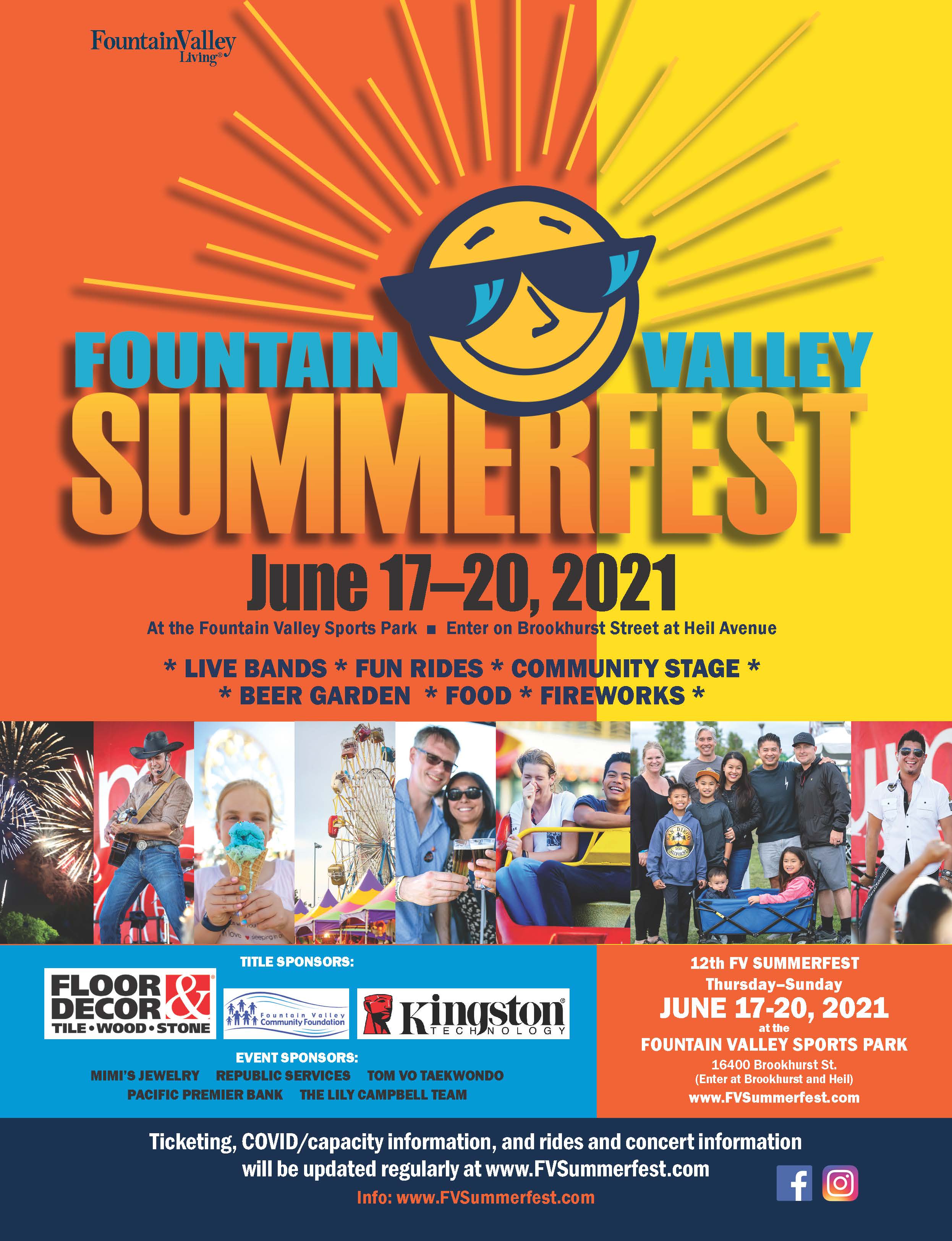 Enjoy Summer at Orange County Events Like FV Summerfest