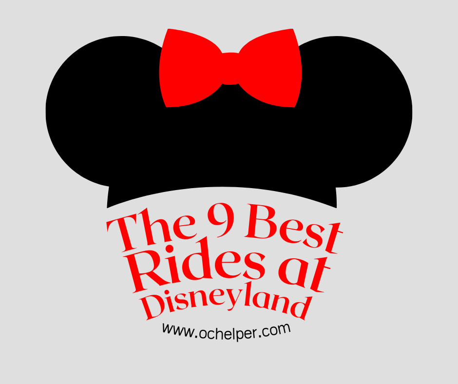 Disneyland has amazing rides you'll love!