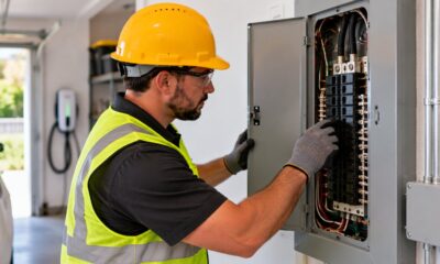 Electrician-inspecting-a-residential-electrical-panel-during-a-home-electrical-system-evaluation