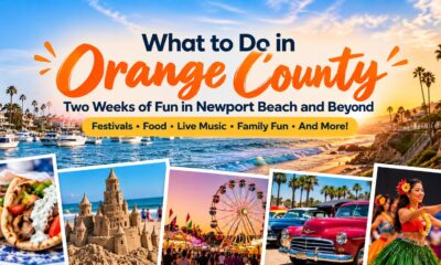 Orange-County-events-guide-featuring-Newport-Beach-local-festivals-food-a-sandcastle-contest-carnival-rides-classic-cars-and-family-activities